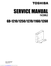 Toshiba GD-1250 Service Manual