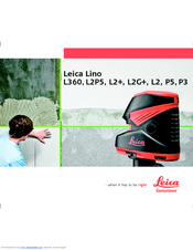 Leica Lino L360 User Manual