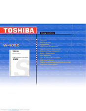 Toshiba W-403C Service Manual