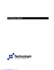 Technologic Systems TS-7250 User Manual