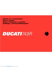Ducati 749R Owner's Manual