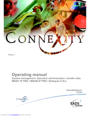 Connexity NeXspan C Operating Manual
