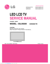 LG 55X9500-TA Service Manual
