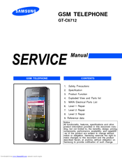 Samsung GT-C6712 Service Manual