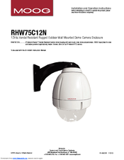 Moog RHW75C12N Installation And Operation Instructions Manual