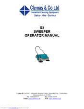 Clemas & Co S3 Operator's Manual