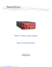 PiezoDrive PD200 Manual