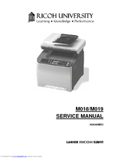 Ricoh M018 Service Manual