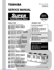 Toshiba Super MMU-AP0091H Service Manual