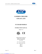 Applied Thermal Control KTC Instruction Manual