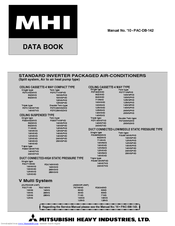 Mitsubishi Heavy Industries FDUM100VNPVD Data Book