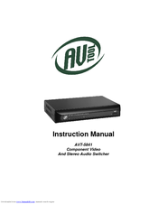 AV TOOL AVT-5841 Instruction Manual