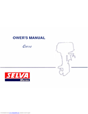 SELVA MARINE Corse Owner's Manual