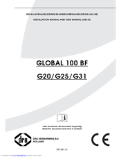 Dru GLOBAL 70 XT Installation Manual & Users Manual
