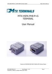 Matrix MTX-HSPA-PH8-P+G User Manual