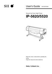 Seiko I Infotech IP-5620 User Manual