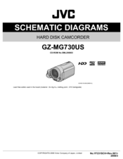 JVC GZ-MG730US Schematic Diagrams