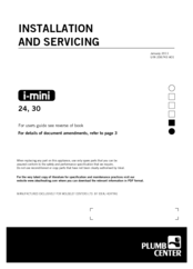 WOLSELEY i-mini 24 Installation And Servicing