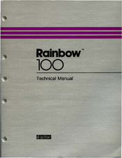 Digital Equipment Rainbow 100 Technical Manual