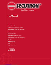 Secutron MODUL-R MR-2100 Installation Manual
