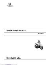 Piaggio Beverly 250 USA Manuals | ManualsLib