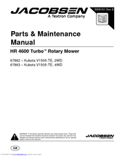 Jacobsen 67863 Parts & Maintenance Manual