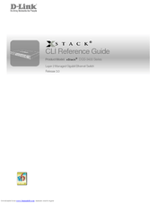 D-Link xStack DGS-3450 Reference Manual