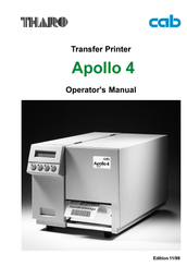 CAB Apollo 4 Operator's Manual