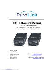 Pure Link HCE II Owner's Manual