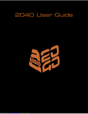 Audio Limited Control-X User Manual
