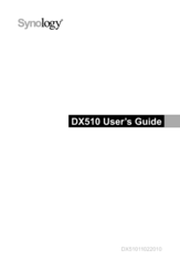 Synology DX510 User Manual