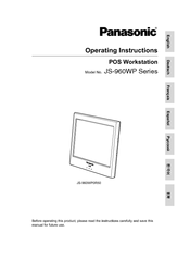 Panasonic JS-960WP Series Operating Instructions Manual