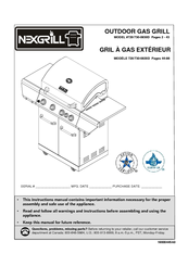 Nexgrill 720 Manual Manual