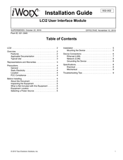 iWorX LCI2 Installation Manual