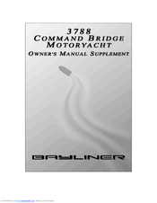 Bayliner 3788 Command Bridge Owner's Manual