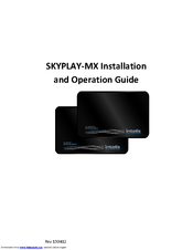 Intelix SKYPLAY-MX-R Installation And Operation Manual