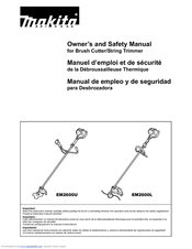 Makita EM2600U Owner's And Safety Manual