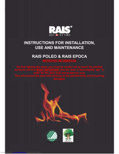 RAIS EPOCA Instructions For The Use