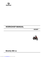 PIAGGIO BEVERLY 500 2005 WORKSHOP MANUAL DOWNLOAD 