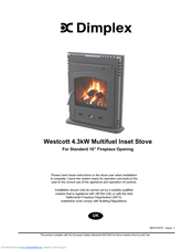 Dimplex Westcott WST4i User Instructions