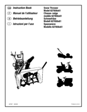 Murray Backpack Vacuum Cleaner Instruction Book