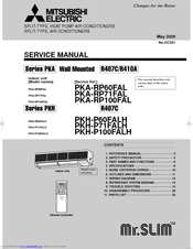 Mitsubishi Electric Mr.SLIM PKA-RP71FAL Service Manual