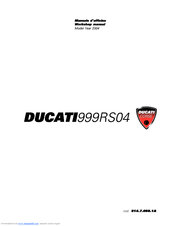 DUCATI 999RS04 Workshop Manual