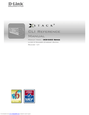 D-Link xStack DES-3200-28 Reference Manual
