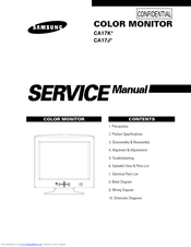 Samsung CA17J Series Service Manual