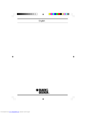Black & Decker GL555 User Manual