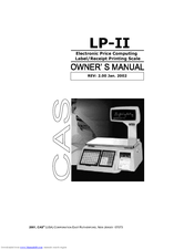 CAS LP-2 Owner's Manual