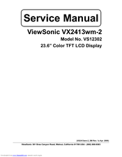 ViewSonic VS12302 Service Manual