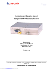Quasonix Compact RDMS Installation And Operation Manual