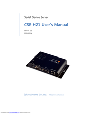 Sollae Systems CSE-H21 User Manual